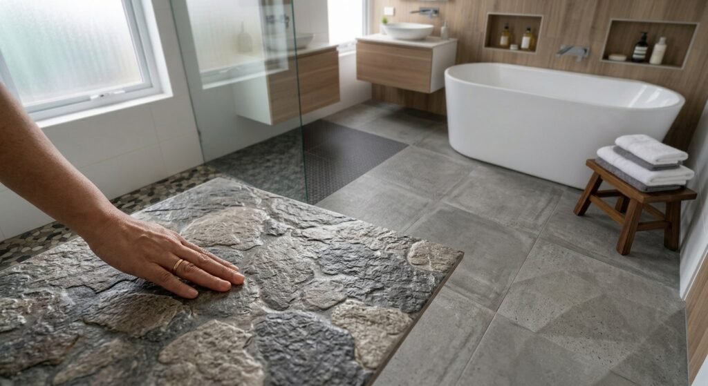 Motif Batu Alam (Natural Stone Effect)