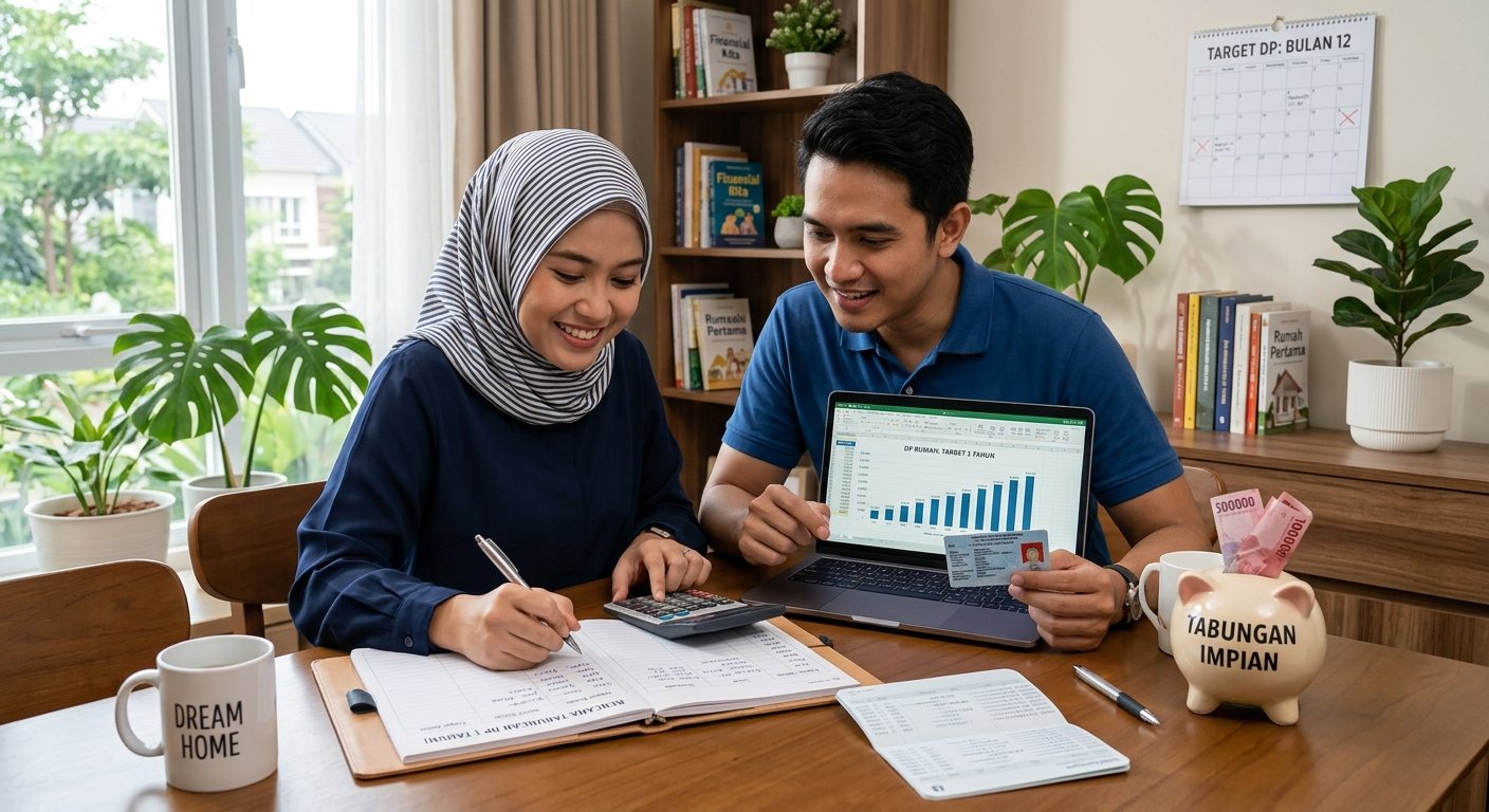Strategi Menabung DP Rumah Dalam 1 Tahun