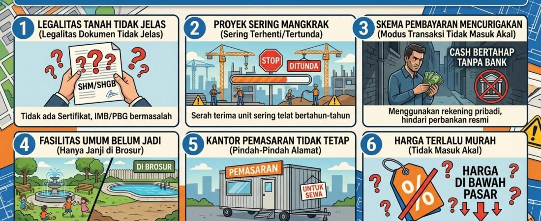 Tanda-tanda Developer Nakal yang Wajib Diwaspadai Sebelum Membeli Rumah
