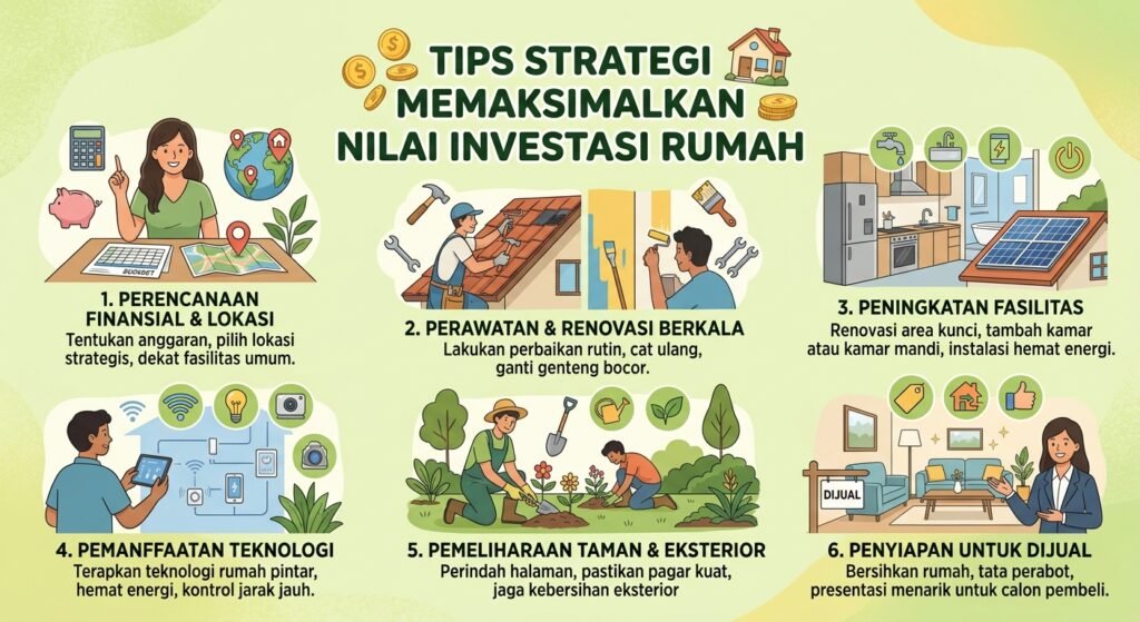 Tips Strategi Memaksimalkan Nilai Investasi Rumah